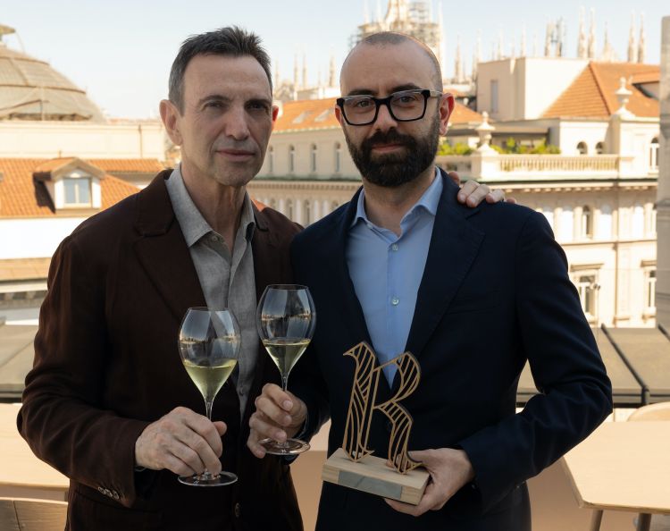 Lo chef de cave di Ruinart Frédéric Panaïotis