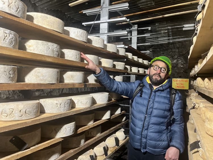 Michele Gortani di Fattoria Gortani nelle Cave
