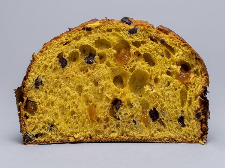 Particolare del panettone di Olivieri 1882, via Al