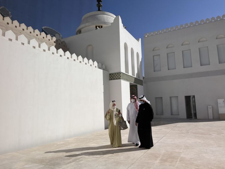 The fortress of Qasr al Hosn, Abu Dhabi. Built in 1790, it is now the location of an interesting museum that retraces the foundations of the United Arab Emirates, 7 independent regions since 1971