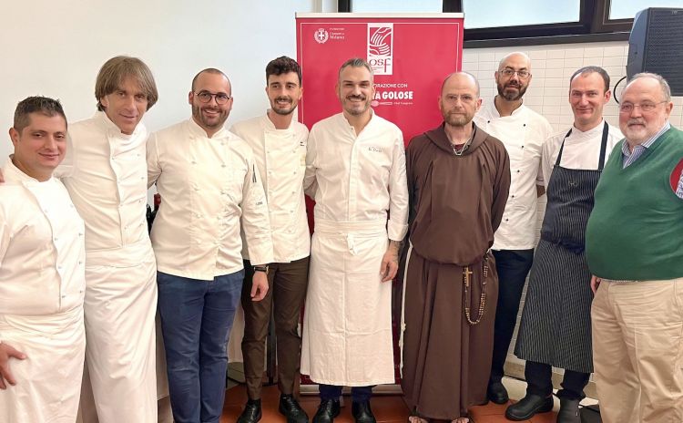 I protagonisti del pranzo benefico all'Opera d