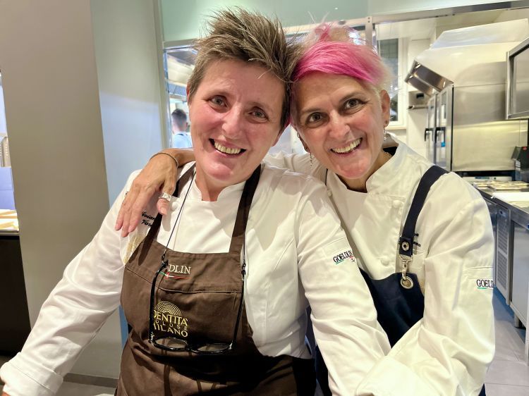 Viviana Varese e Cristina Bowerman a Identità Golose Milano