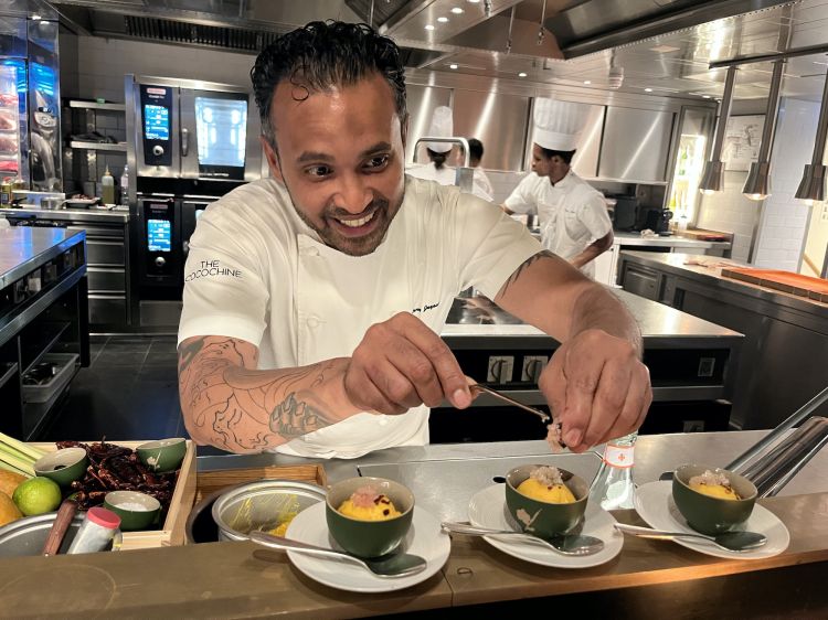 Lahiru “Larry” Jayasekara, chef srilankese di 