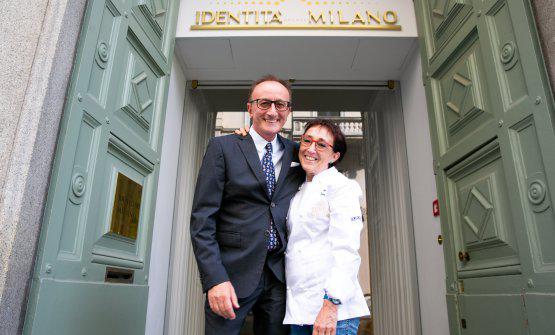 Mauro Gualandris e Marta Grassi, maître e chef del ristorante Tantris di Novara
