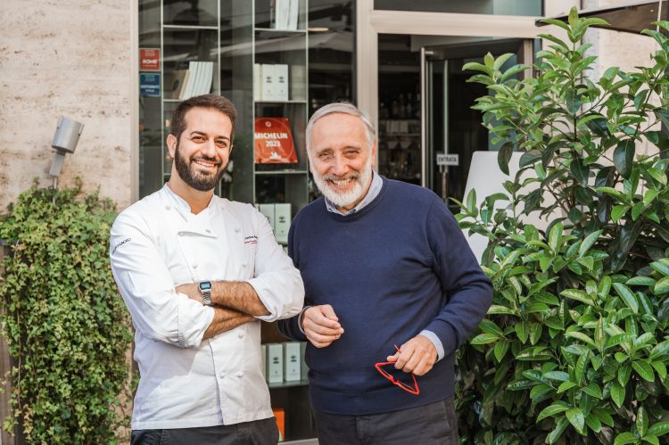 Andrea Pasqualucci e Gastone Pierini, ristorante M