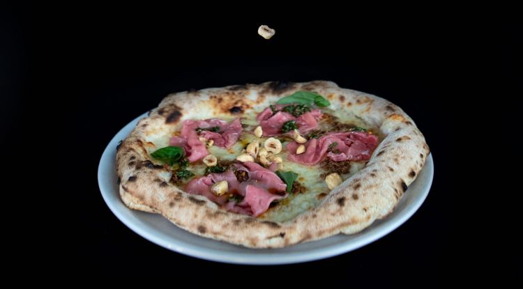 Pizza Nocciola from Giovanni Arvonio, patron at