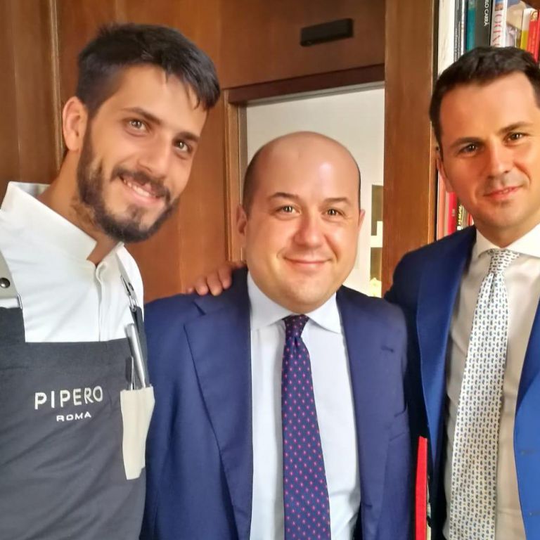 Ciro Scamardella, Alessandro Pipero e Achille Sar