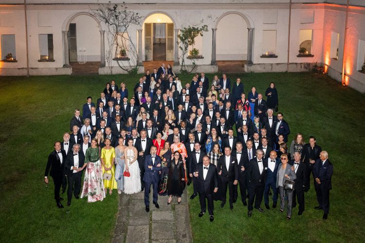 Foto di gruppo Les Grandes Tables du Monde, marte