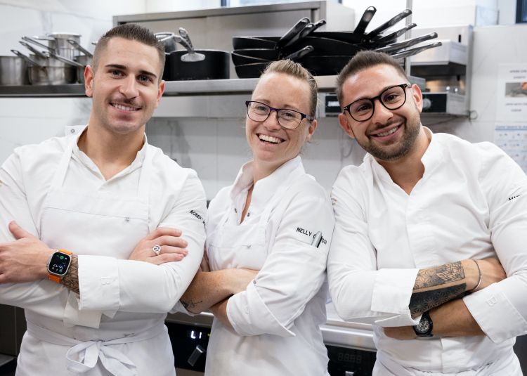 Robert Moretti, Nelli Grossi (sous chef) e Matt