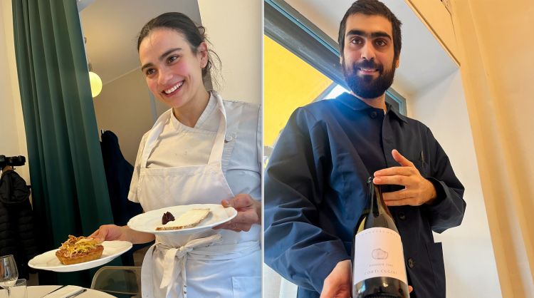Laura Santosuosso e Denny Mollica, cucina e sala 