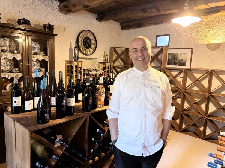 Vincenzo Guarino, chef del ristorante La Corte de