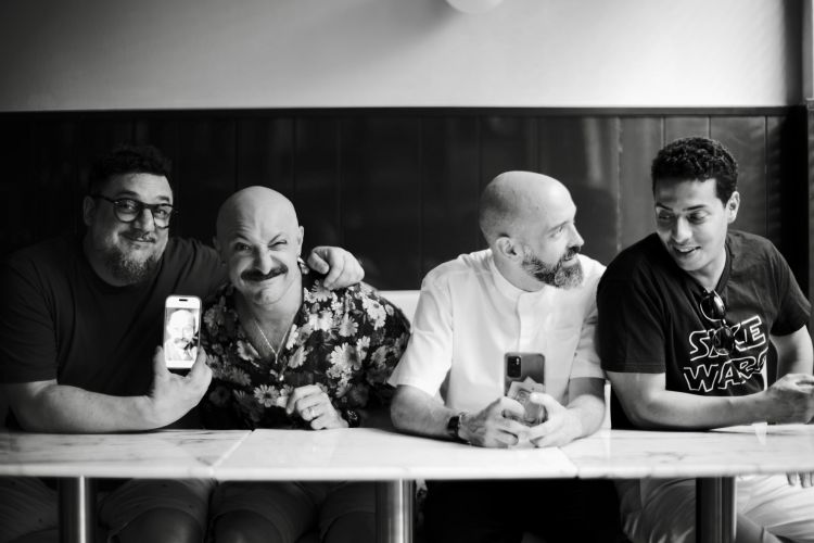 Enricomaria Porta, Diego Rossi, Marco Marini e 