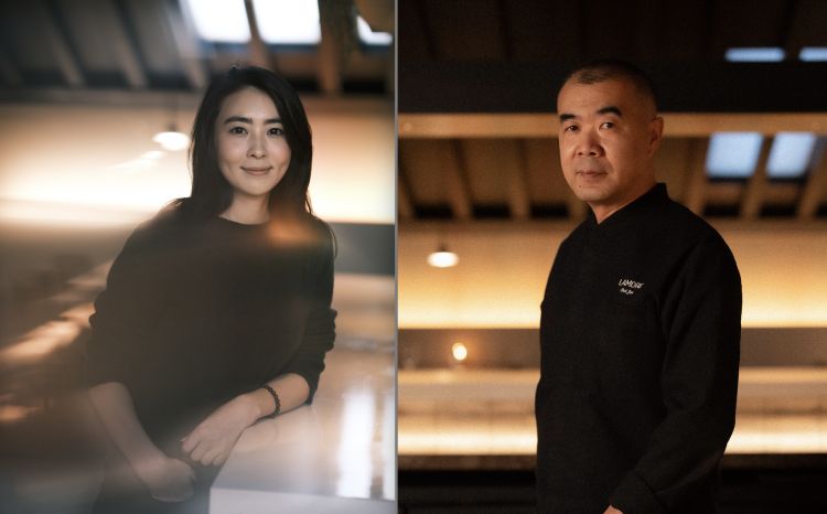 Zhao Jia e Dai Jun, patronne e chef del ristorante