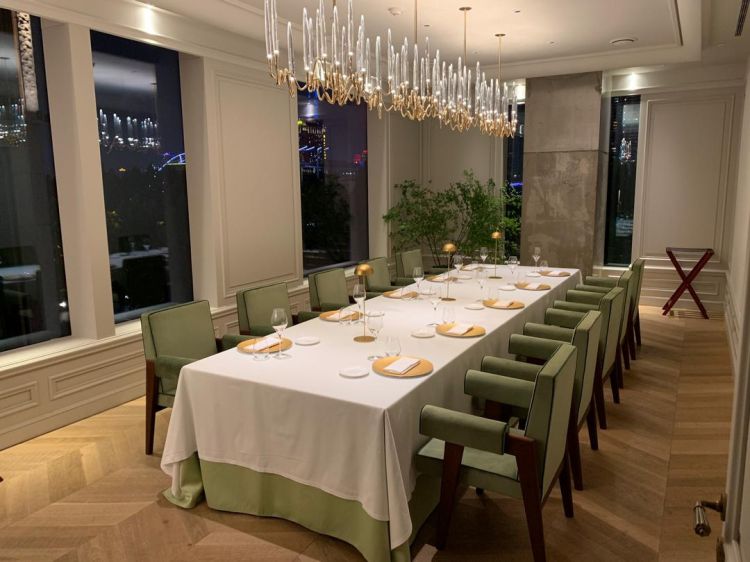 The private dining room
