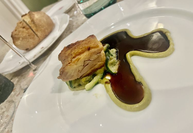 Tribuna Campitelli: Faraona alla cacciatora, zucchine e scapece
