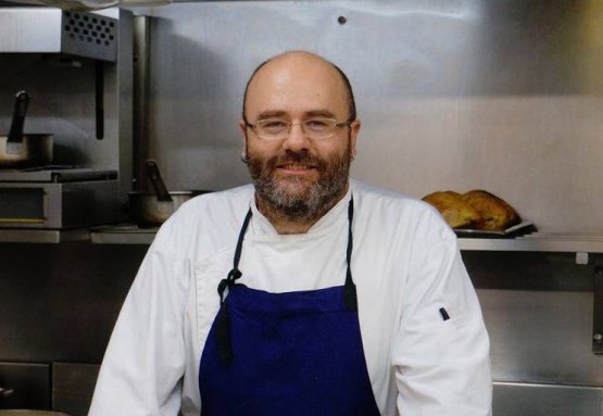 Luigi Nastri, primo chef ospite dell'iniziativa di Cristina Bowerman al Romeo del Mercato Testaccio
