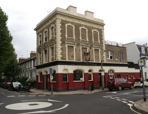 Gastropub Harwood Arms, in Walham Grove, +44.(0)20.73861847