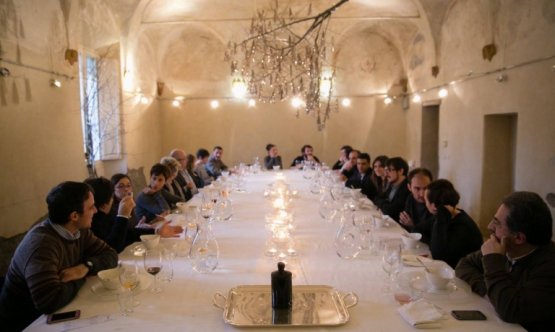 Un'immagine della tavola di uno dei passati appuntamenti di Postrivoro