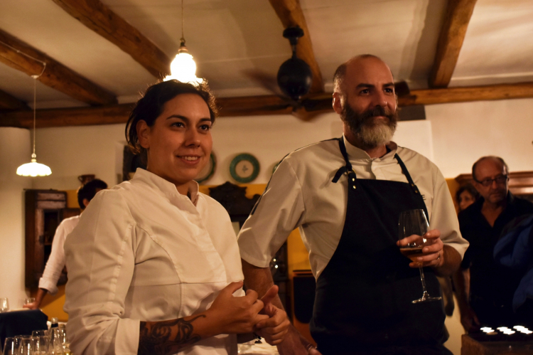 Gli chef Martina Caruso e Tim Butler
