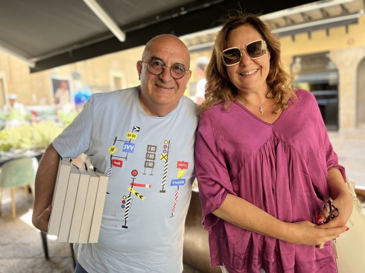 Franco Virga e Stefania Milano, già imprenditori e patron di 5 insegne a Palermo città: Gagini, Aja Mola, Buatta, Bocum e Libertà

