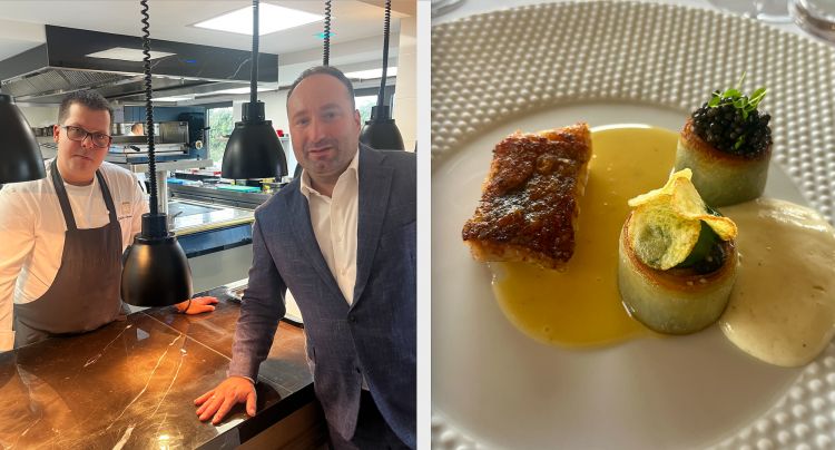 Nikola Stojakovic e Dusan Vranic, chef e sommelier di Fleur de Sel