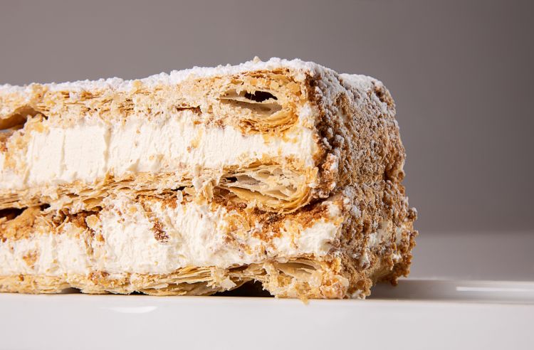 La mitica Millefoglie, che viene farcita con una 