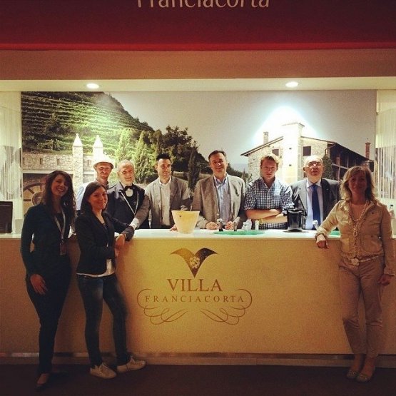 Lo stand di Villa Franciacorta