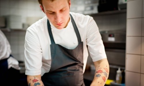 Ben Spalding, 24 anni, head chef del ristorante Ro