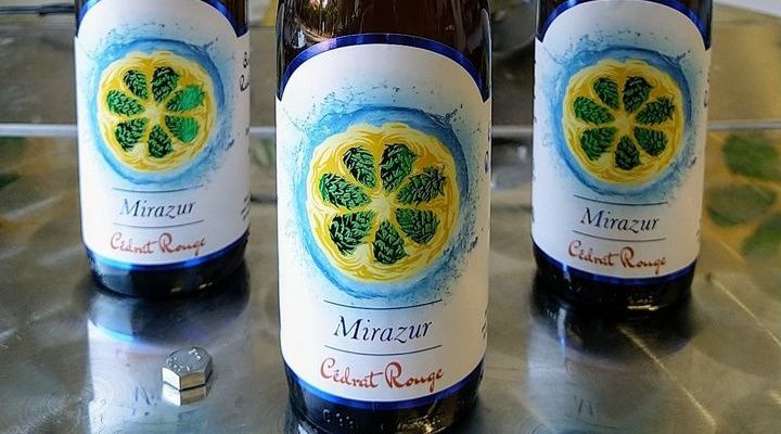 La birra speciale prodotta per il Mirazur
