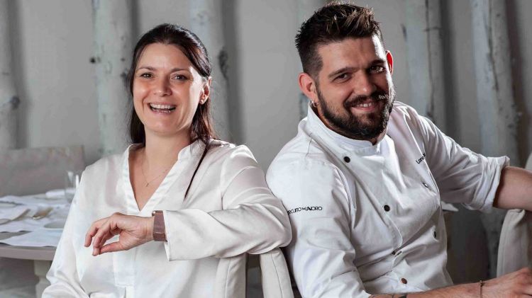 Elena Angeletti e Lorenzo Cantoni, patron e chef
