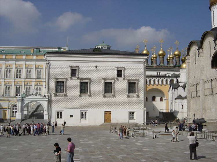 Il Palazzo delle Faccette al Cremlino di Mosca
