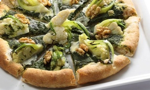 Pasta a lievitazione naturale, vellutata di brocco