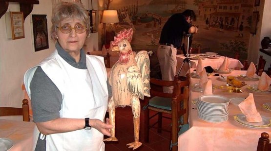 Rita Denza, a great Sardinian chef who passed away last Sunday (photo olbianova.it)