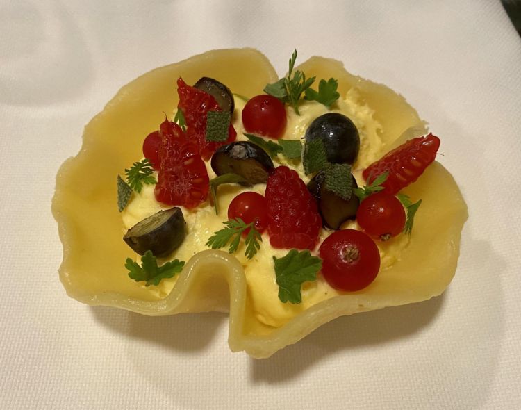 Crostatina cruda ma cotta