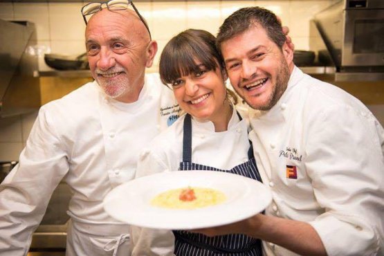 In cucina con Peter Brunel e Fausto Arrighi (Martino Dini Photography & Samuel Doni Photo)
