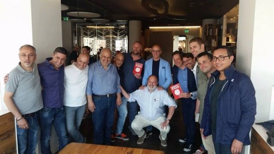 Marchi e Young con i maestri pizzaioli