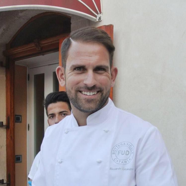 Lo chef Riccardo Licandro