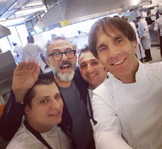 Massimo Bottura and Davide Oldani are in Rio de Ja