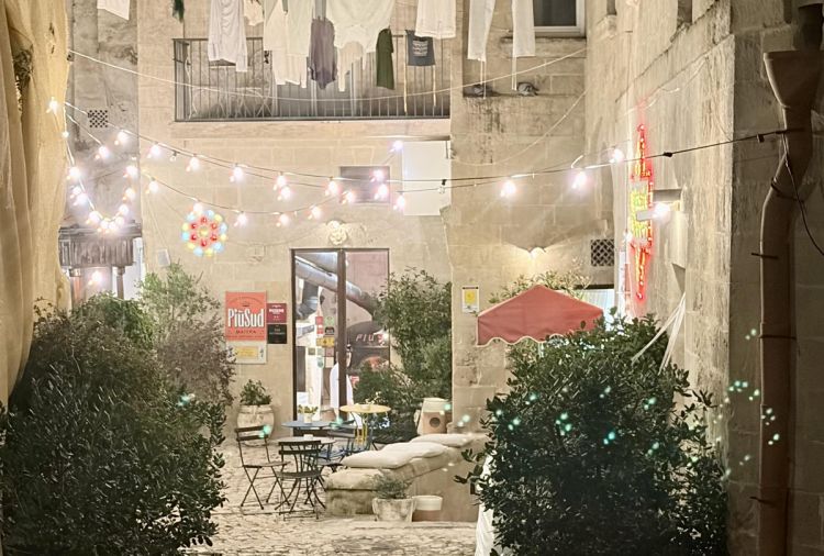 L'ingresso di Più Sud nella splendida cornice