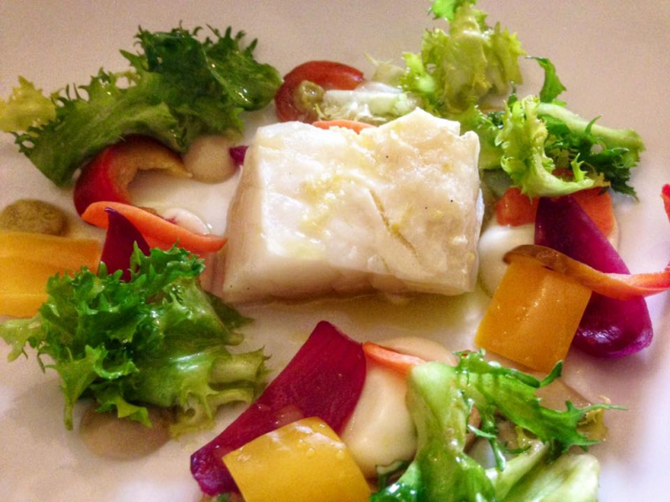 Insalata di rinforzo allo stoccafisso