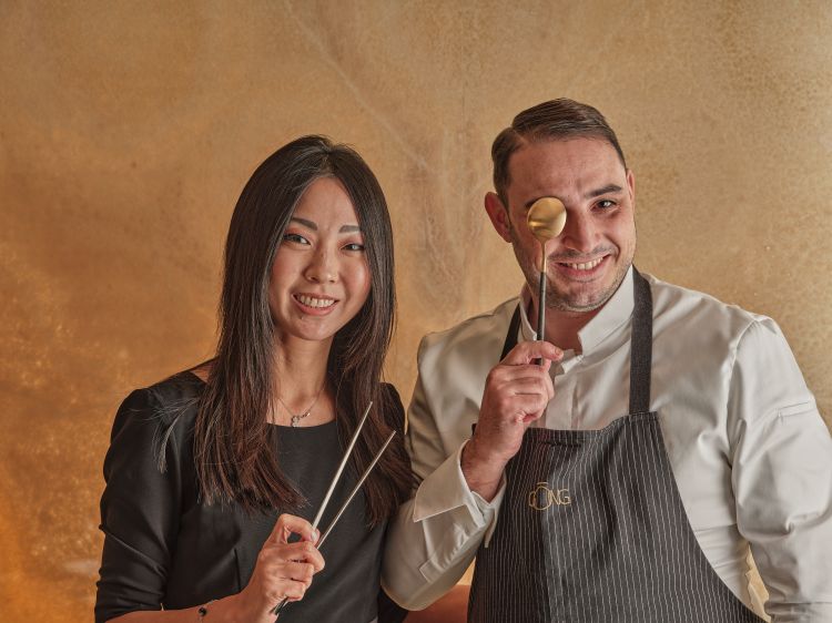 Giulia Liu e Guglielmo Paolucci, rispettivamente p