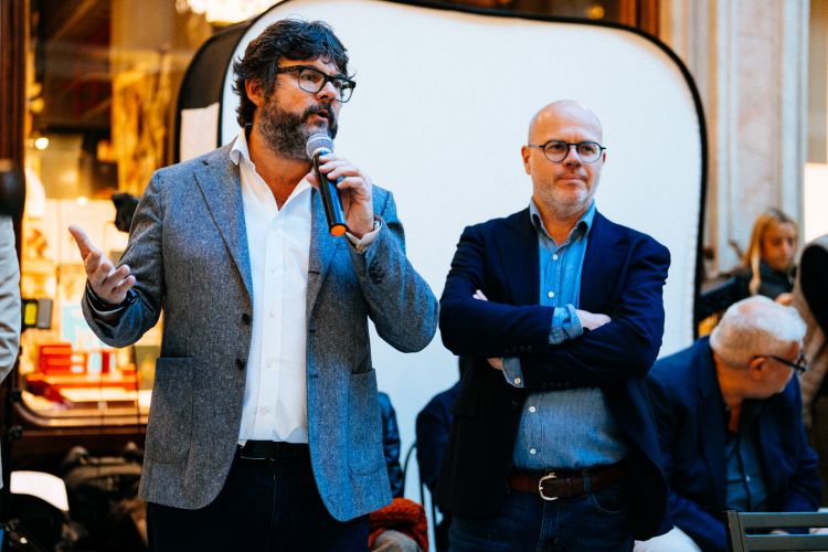Luca Iaccarino e Stefano Cavallito, con lo stesso Matteo Baronetto direttori artistici di Buonissima, rassegna torinese. Grande il successo di pubblico ottenuto dalla quinta edizione
