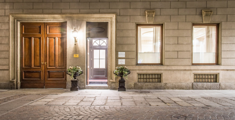 L'ingresso di Carignano, Torino
