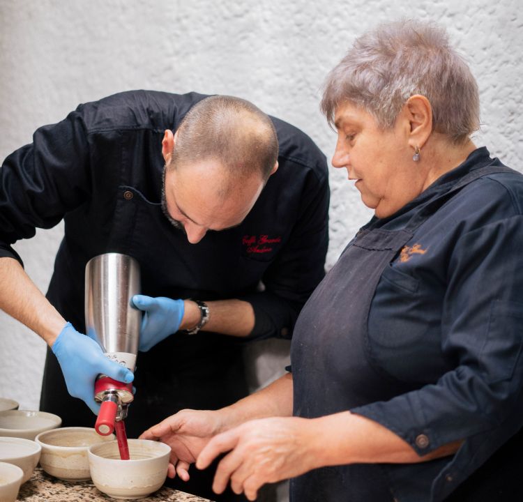 Betti Bertuzzi e Andrea Busini 
