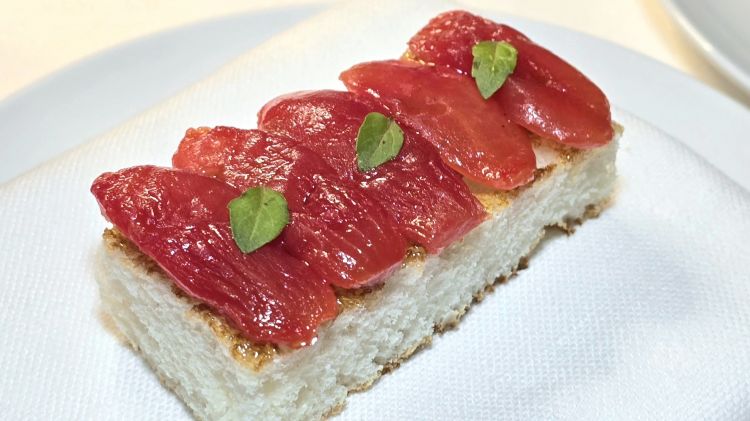 Bruschetta con pomodoro e aglio