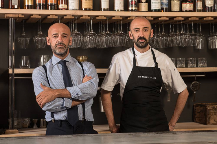 Davide Maci, chef del The Market Place di Como, co