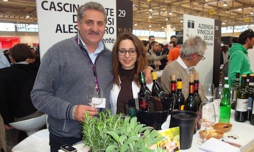 Giobatta and Caterina Vio from the Bio Vio winery 