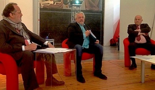 Da sinistra, Paolo Marchi di Identità Golose, Dav
