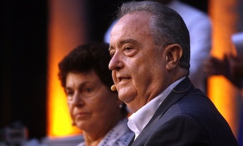 Aimo e Nadia Moroni in uno scatto del 16 luglio sc