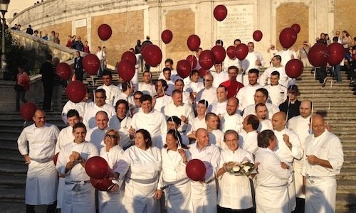 Un plotone di cuochi stellati, romani e laziali, l